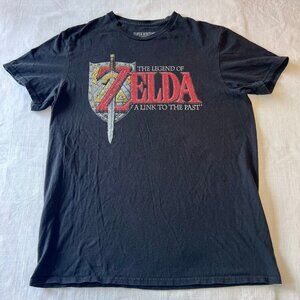 Zelda T-Shirt 100% Cotton Nintendo Graphic Tee Size M